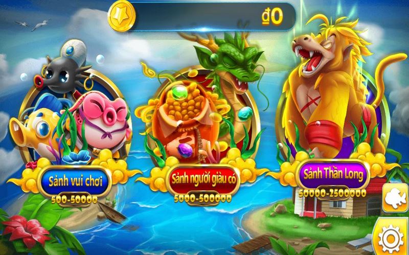 Giao diện trò chơi tạo ấn tượng đặc biệt